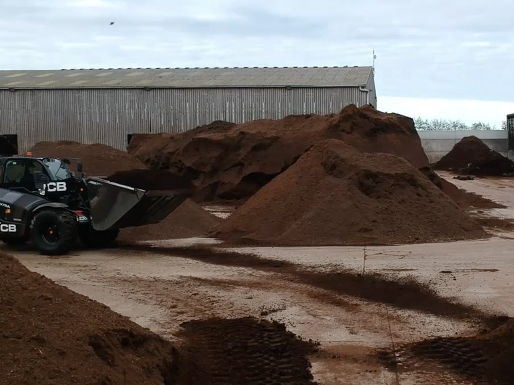 Overland's large-scale coir processing facility